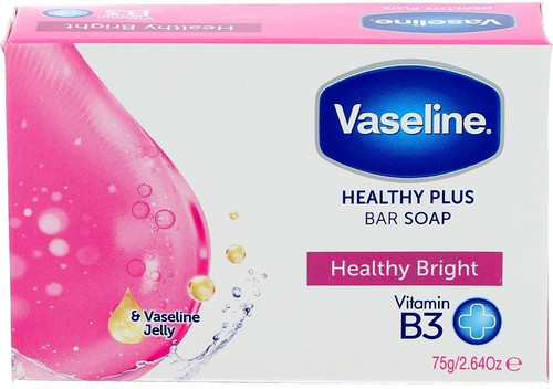 صابون وازلین سالم و درخشان حاوی ویتامین B3